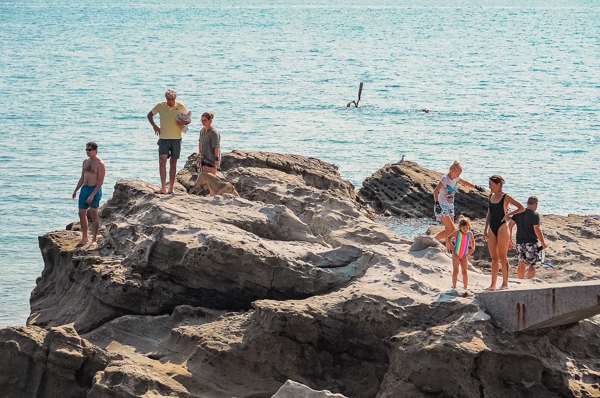 Sant 'Ampelio rocks, Bordighera, Italy