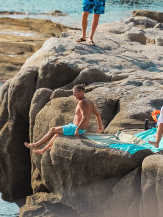 Sant 'Ampelio rocks, Bordighera, Italy