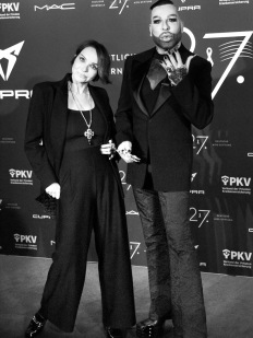 Anouschka Renzi, Harald Gloeoeckler, CUPRAxAids Gala, Deutsche Oper, Berlin