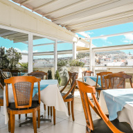 Liberty Hotel, Breakfast & Terrace