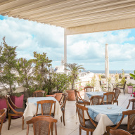 Liberty Hotel, Breakfast & Terrace