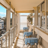 Liberty Hotel, Breakfast & Terrace