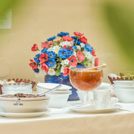 Liberty Hotel, Breakfast & Terrace