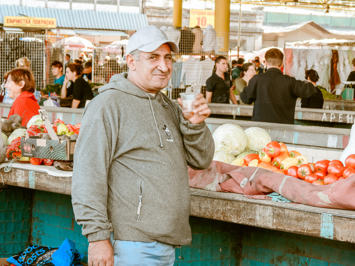 Pryvoz Markt, Odessa, Ukraine