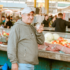 Pryvoz Markt, Odessa, Ukraine