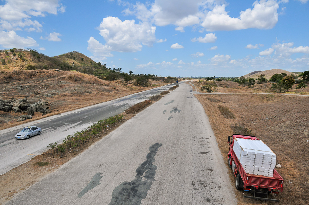 Autopista Nacional von Santa Clara nach Valle de Vinales, Cuba