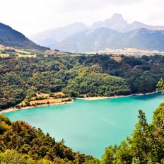 Lac du Sautet, France