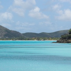 Jolly Beach from Coco Bay, Antigua and Barbuda