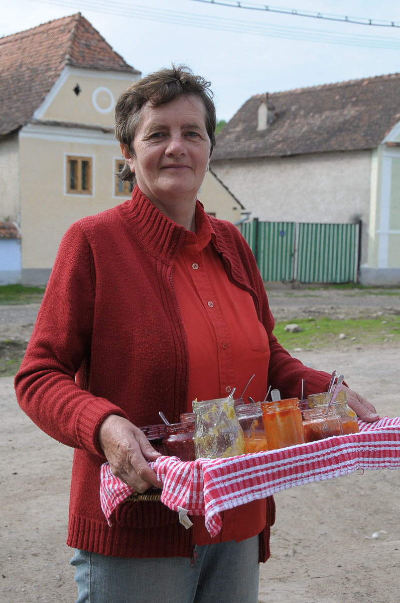 Gerda Gherghiceanu, Slow Food, Viscri (Deutschweisskirch), Rumaenien