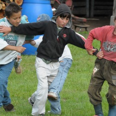 Apfelbluetenfest in Malancrav (Malmkrog), Rumaenien