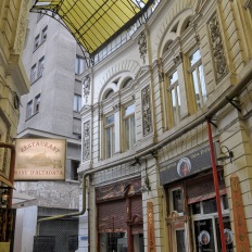 Pasajul Bijouteria im Lipscani Viertel, Bukarest, Rumaenien