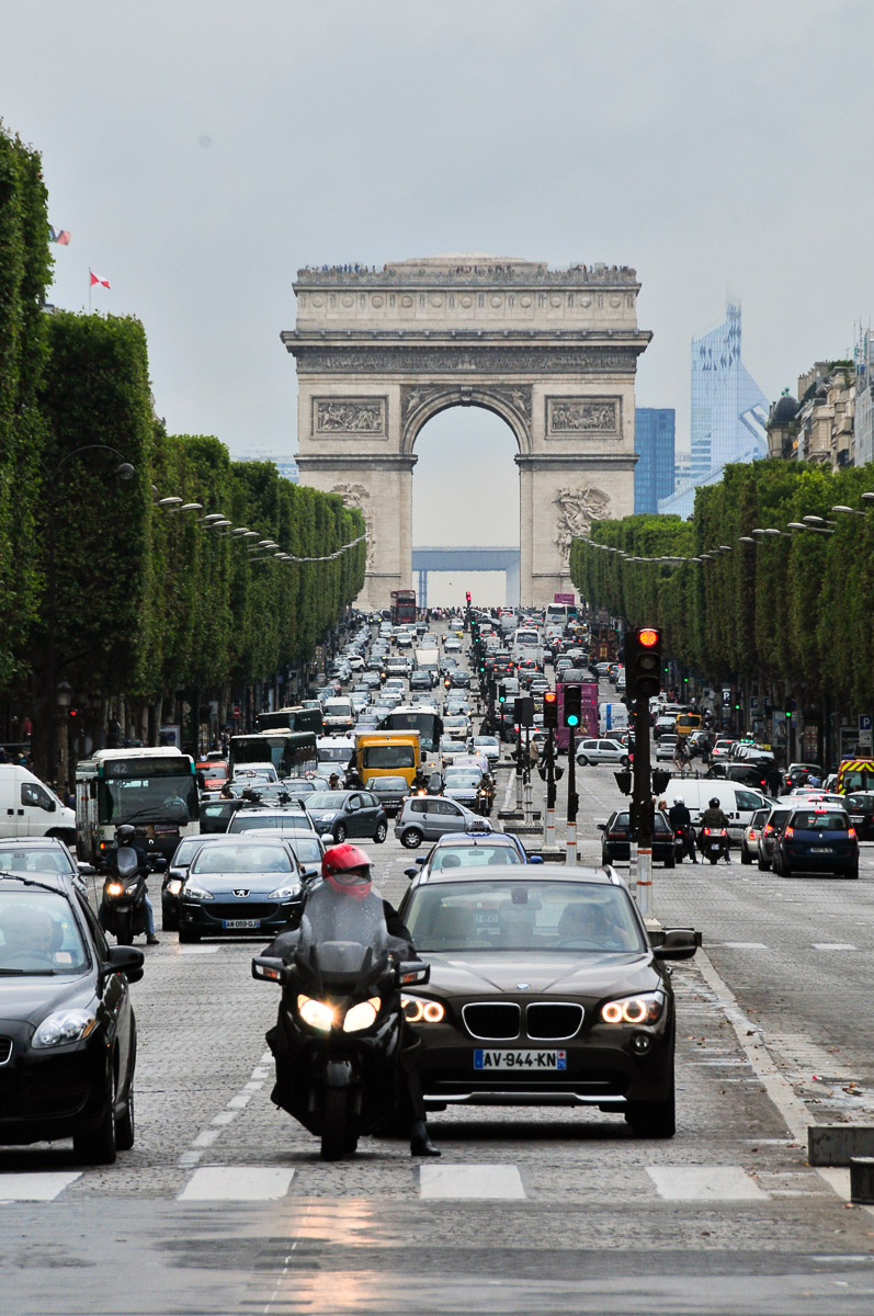 Arc de Triomphe, Champs-Elysees, Paris