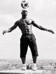 The fabulous Iya Traore at Sacre-Coeur, Paris