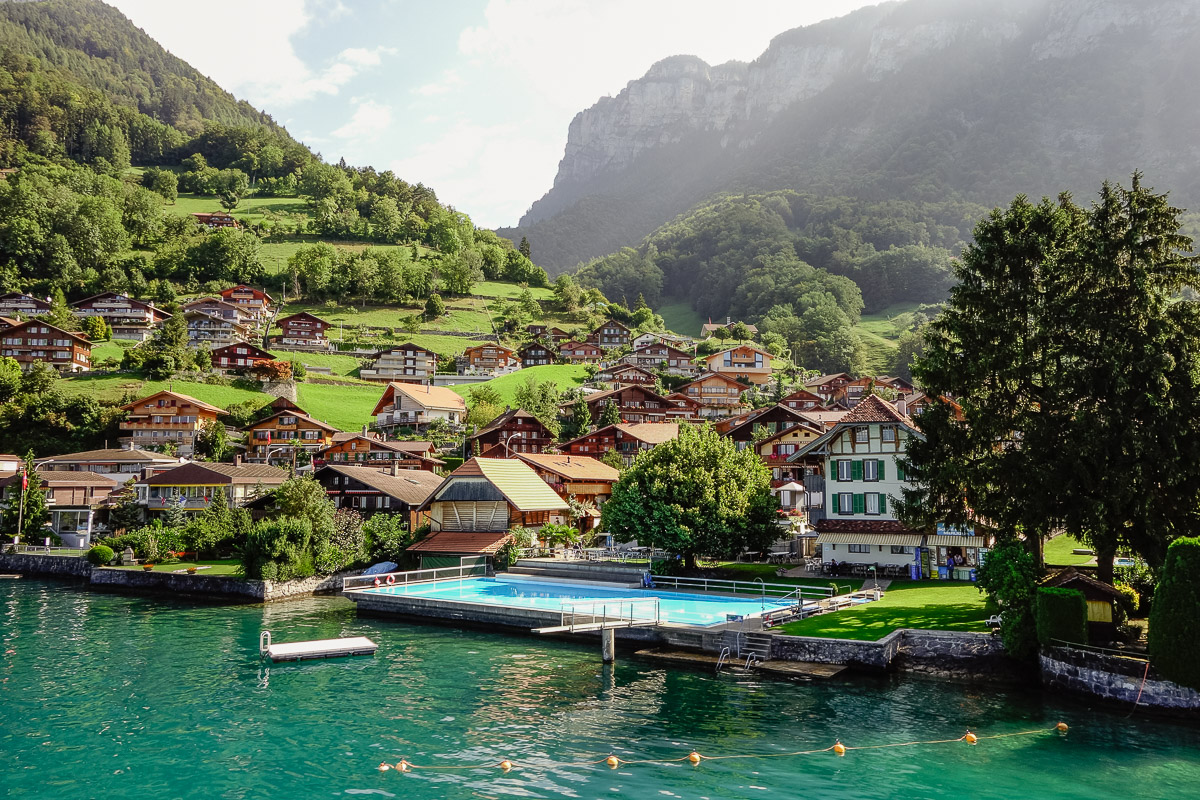 Strandbad Merligen, Thuner See