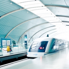 China, Shanghai, MAGLEV