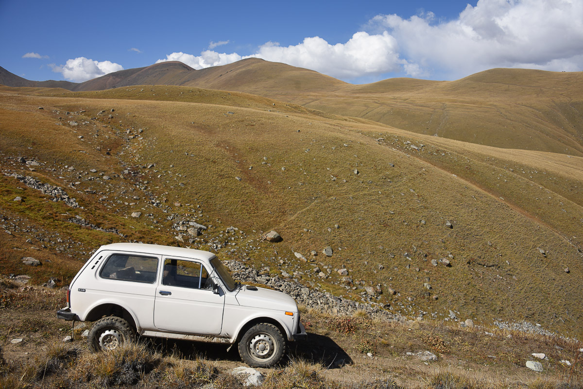 Fahrt zum Kol Kogur See, Kirgistan