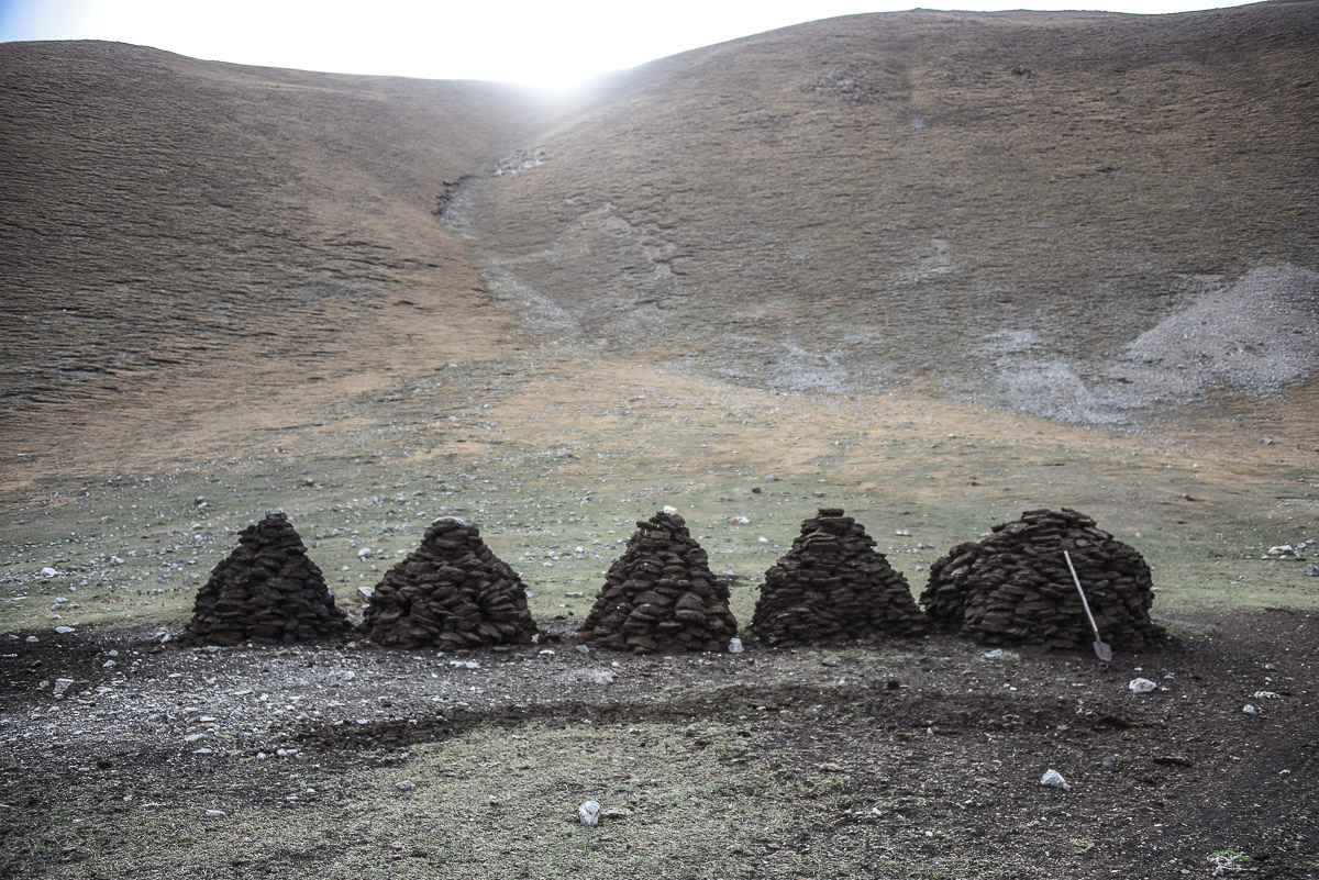 ShÃ¤ferhof Urinbek beim Kol Kogur See, Kirgistan