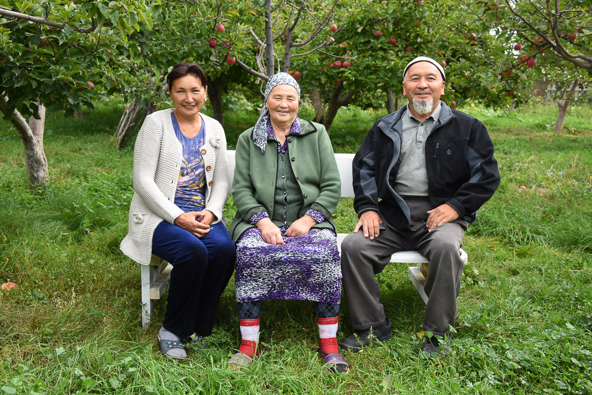 Bilem und Mirbeks Haus in Tamchy, Kirgistan