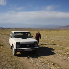 Fahrt zum KÃ¶l TÃ¼r See, Kirgistan