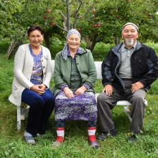 Bilem und Mirbeks Haus in Tamchy, Kirgistan