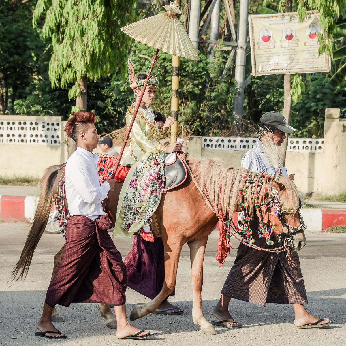 Myanmar, Pyay, Shin Pyu Ceremony
