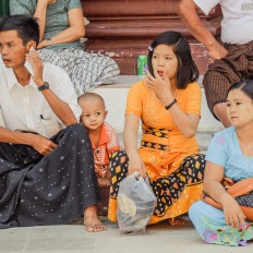 Myanmar, Yangon, Shwedagon Pagoda