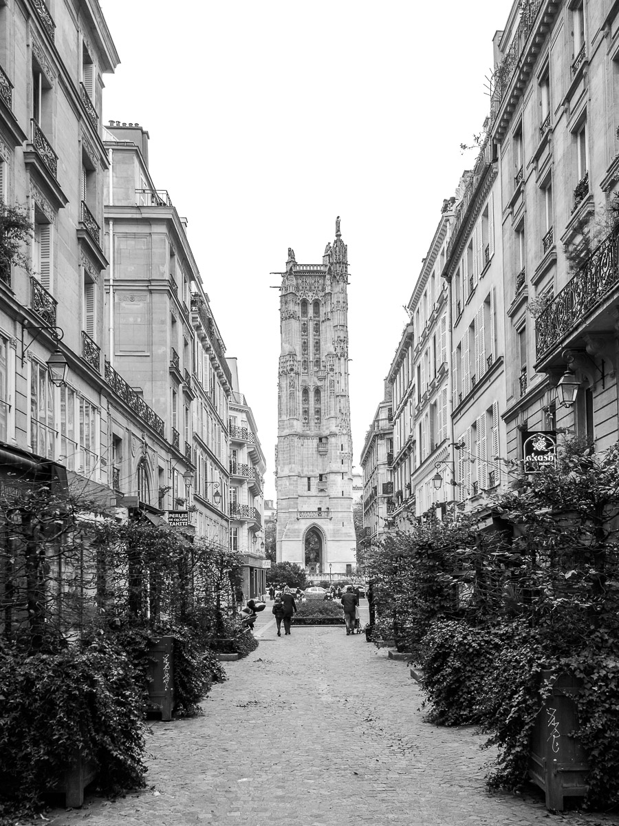Paris, Chatelet, Tour Saint Jaques