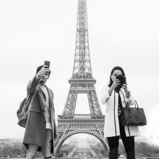 Paris, Trocadero, Eifelturm