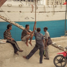 Jakarta, Sunda Kelapa harbor dock