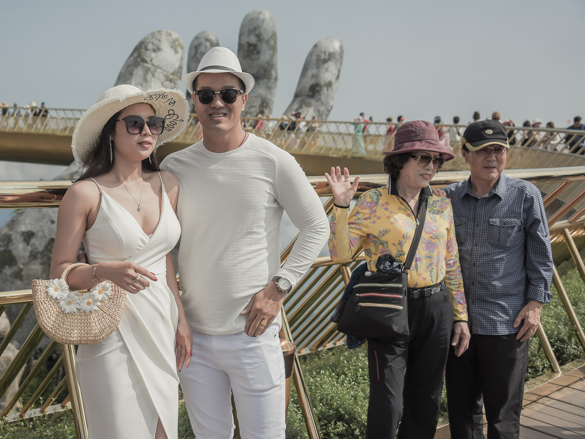 Ba Na Hills, Golden Bridge, Vietnam