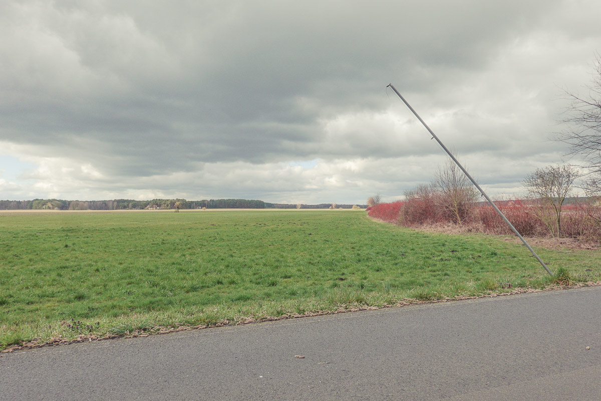 Richtung Aussichtsturm auf dem Löwendorfer Berg, Trebbin