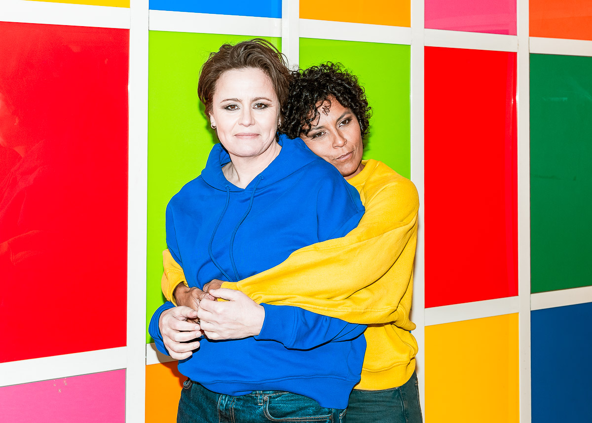 Steffi and Virginia by Stephan Redel